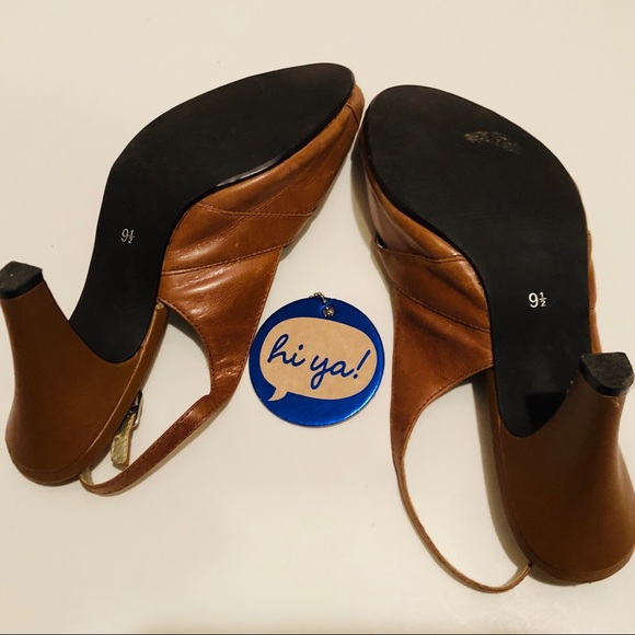 📦LA DONNA-absolutely comfy peep toe/sling back 🌺 - Picture 4 of 5